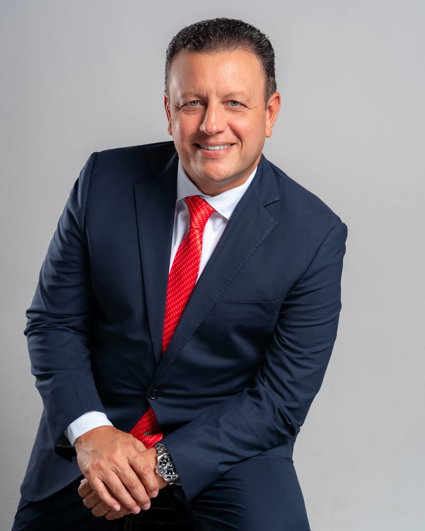 Retrato ejecutivo masculino
